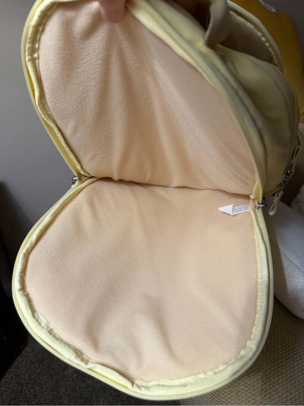 Classic Everyday Yellow Backpack - Women's Bag